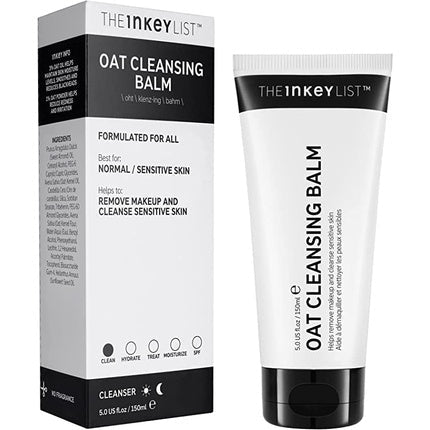 The INKEY List Oat Cleansing Balm for Removing Makeup and Cleansing Sensitive Skin 150ml - Maison des fragrances