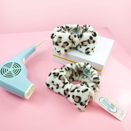 The Vintage Cosmetic Company Peggy Makeup Headband Leopard Print - Maison des fragrances