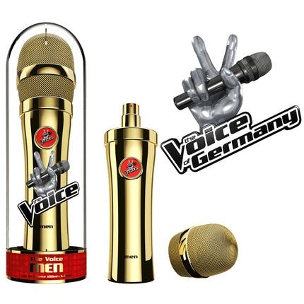 The Voice of Germany Microphone Gold Eau de toilette Men's Perfume 100ml - Maison des fragrances
