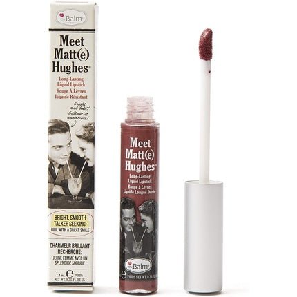 theBalm Meet Matt(e) Hughes Liquid Lipstick 6.5ml Charming - Maison des fragrances