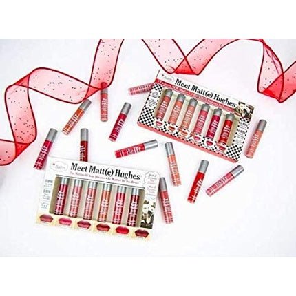 theBalm Meet Matt(e) Hughes Mini Liquid Lipsticks Vol. 12 - Pack of 6 - Maison des fragrances