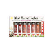 theBalm MEET MATTE HUGHES San Francisco Set of 6 Mini Long - Lasting Liquid Lipsticks 2.4 fl. oz. - Maison des fragrances