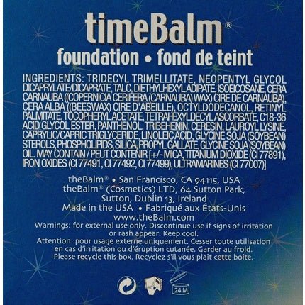 theBalm TimeBalm Foundation 21.3g After Dark - Maison des fragrances
