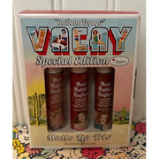 Thebalm Voyage Vacay Matte Lip Trio Special Edition - 3 Pieces 0.25oz Lipstick - Maison des fragrances