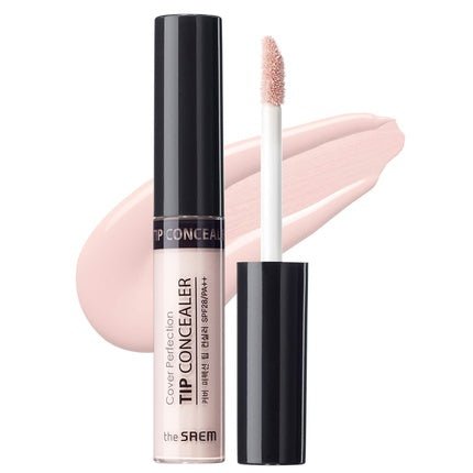 THESAEM Cover Perfection Tip Concealer SPF28 PA++ 6.5g Brightener - Maison des fragrances