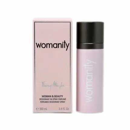 Thierry Mugler Womanity Woman & Beauty Deodorant Spray 100ml 3.4 fl.oz. - Maison des fragrances