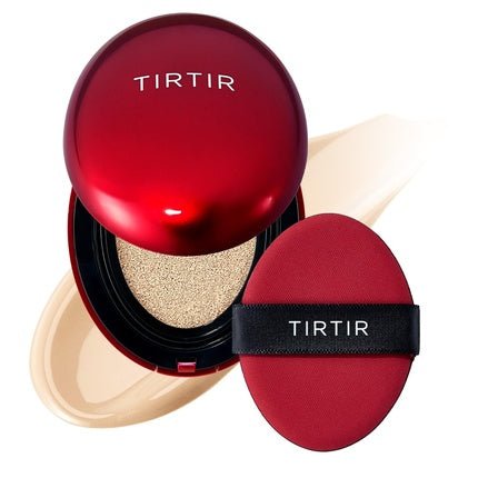 Tirtir Mask Fit Red Cushion Long - Lasting Foundation In Cushion 17w French Vanilla 18g - Maison des fragrances