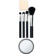 Titania Travel Set Cosmetic Brush with Makeup Mirror and Makeup Sponge - Maison des fragrances