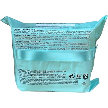 Toallitas Desmaquilladoras Aloe Vera - Maison des fragrances