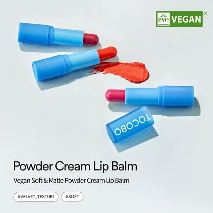 Tocobo Powder Cream Lip Balm 032 Rose Petal 0.67oz 19g - Maison des fragrances