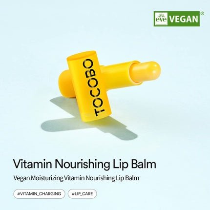 Tocobo Vitamin Nourishing Lip Balm 19g - Vegan Moisturizing Formula - Maison des fragrances