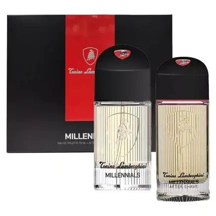 Tonino Lamborghini Millennials Men's Perfume Eau De Toilette After Shave Set 75 Milliliters - Maison des fragrances