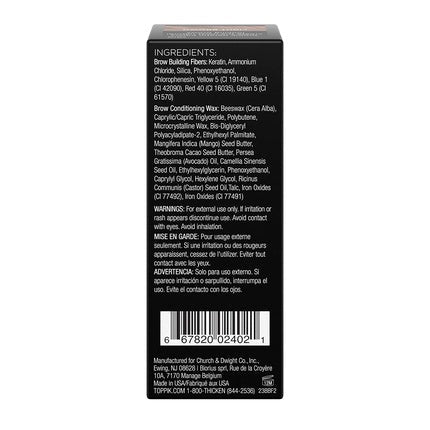 TOPPIK Brow Building Fibers Set Light Brown - Maison des fragrances