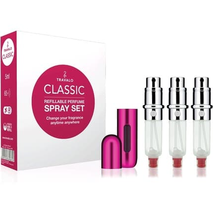 Travalo Classic Hd Pink Set Coffret (Coffret) Mixte - Maison des fragrances