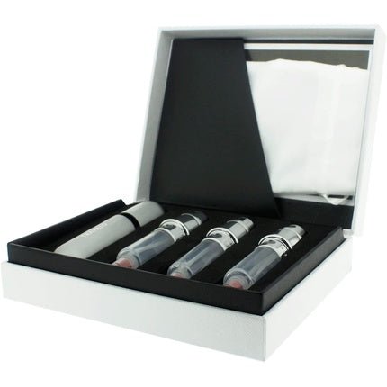 Travalo Classic Hd Set Refilled Flacon 3x Case Silver Fragrance (Fragrance) Mixte 5ml - Maison des fragrances