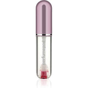 Travalo Pod Pure Perfume Atomizer Genie-S Refillable System Travel TSA Approved Reusable and Airtight Easy-Fill Mini Pump Sprayer Lightweight Clear Body Fun Colorful Lid Perfect Pink 0.17oz - Maison des fragrances
