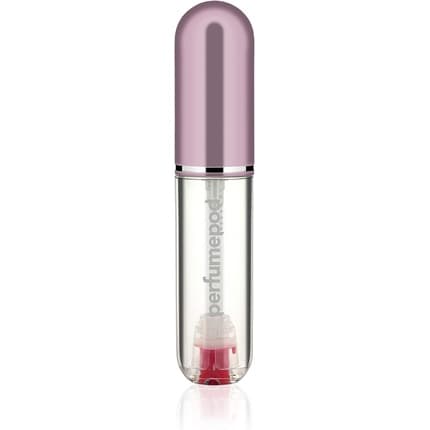 Travalo Pod Pure Perfume Atomizer Genie-S Refillable System Travel TSA Approved Reusable and Airtight Easy-Fill Mini Pump Sprayer Lightweight Clear Body Fun Colorful Lid Perfect Pink 0.17oz - Maison des fragrances