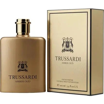 Trussardi Amber Oud Men Eau de Parfum Homme 100 ml - Boisé - Maison des fragrances