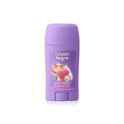 Tulipe Noire, le Bâton de Déodorant Bonbons Fantaisie, 0% de Sels d'Aluminium - 50 ml - Maison des fragrances