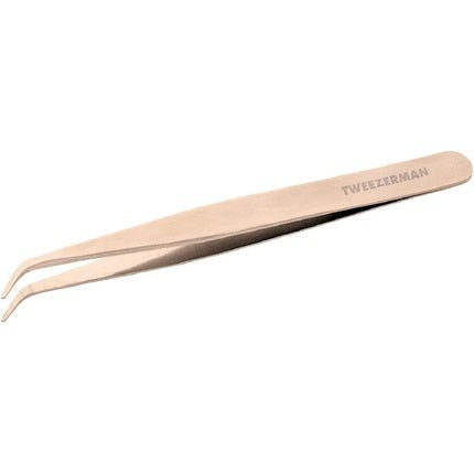 Tweezerman Eyelash Tweezers Attachment for Fake Eyelashes Rose Gold - Maison des fragrances