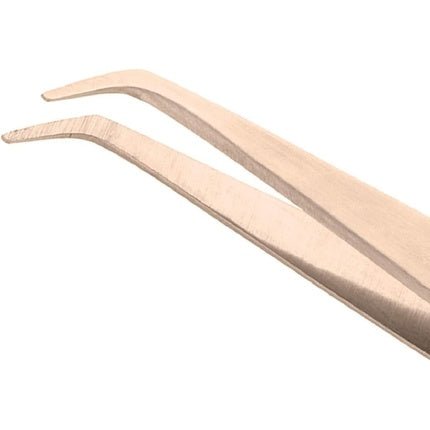 Tweezerman Eyelash Tweezers Attachment for Fake Eyelashes Rose Gold - Maison des fragrances