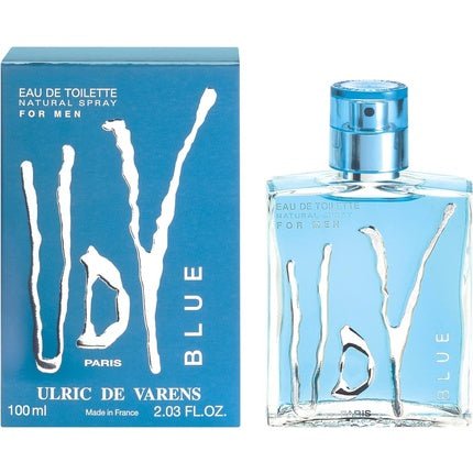 Ulric De Varens Blue Eau de Toilette (EDT) Homme 100ml - Maison des fragrances