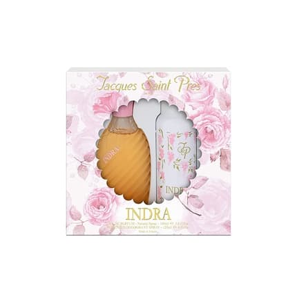 Ulric De Varens Indra - Eau de Parfum Femme - Warm Floral Scent - Jasmine, Iris, & Amber - Feminine & Delicate - 3.4 Fl Oz - Maison des fragrances