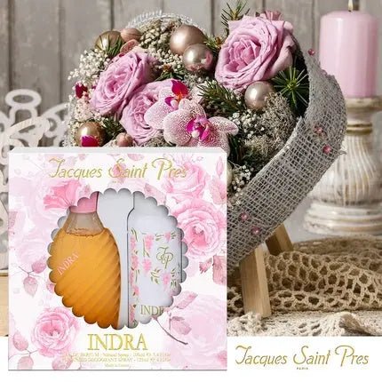 Ulric De Varens Indra - Eau de Parfum Femme - Warm Floral Scent - Jasmine, Iris, & Amber - Feminine & Delicate - 3.4 Fl Oz - Maison des fragrances