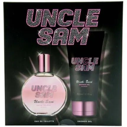 Uncle Sam Gift Set Femme 50ml - Eau De Toilette Spray and 150ml Shower Gel - Maison des fragrances