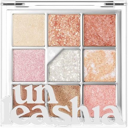 UNLEASHIA Glitterpedia Eye Shadow Palette Point Makeup Vegan Korean Cosmetics Matte Glitter Shimmer Pearl Daily Party Sparkling No.1 All of Glitter - Maison des fragrances