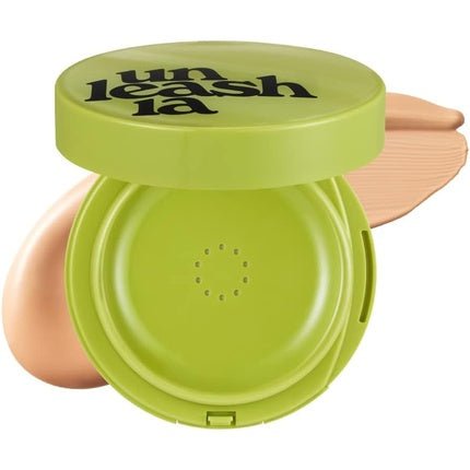 UNLEASHIA Satin Wear Healthy Green Cushion 27W Peach Tan - Maison des fragrances