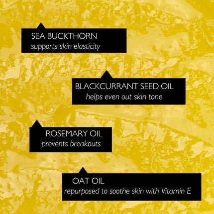 UpCircle Travel Mini Cleansing Face Balm with Apricot 20ml - Natural Cleanser To Remove Makeup + Clear Blackheads - Sea Buckthorn, Oat + Rosemary Oil - Vegan + Cruelty - Free - Maison des fragrances