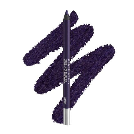 Urban Decay 24/7 Glide - On Waterproof Eyeliner Pencil Long - Lasting Ultra - Creamy Blendable Formula Sharpenable Tip Empire Dark Eggplant Matte - Maison des fragrances