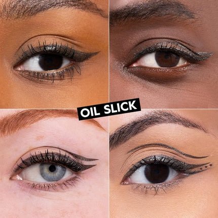 Urban Decay 24/7 Liquid Ink Eyeliner Pencil Water and Stain Resistant All Day Wear Vegan Formula Precision Tip with Ergonomic Handle Gunmetal Shimmer - Maison des fragrances