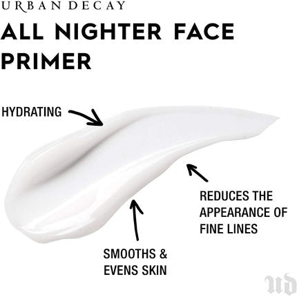 Urban Decay All Nighter Makeup Primer for Face Even Complexion and Hydration 30ml - Maison des fragrances