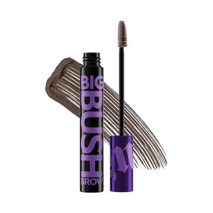 Urban Decay Big Bush Volumizing Tinted Brow Gel Waterproof Smudge - Resistant Flake - Resistant Buildable Brow Gel Fibers Fuller Brows Look Long - lasting Up to 24 HR Hold Dark Drapes Dark Brown 0.2 Fl Oz - Maison des fragrances