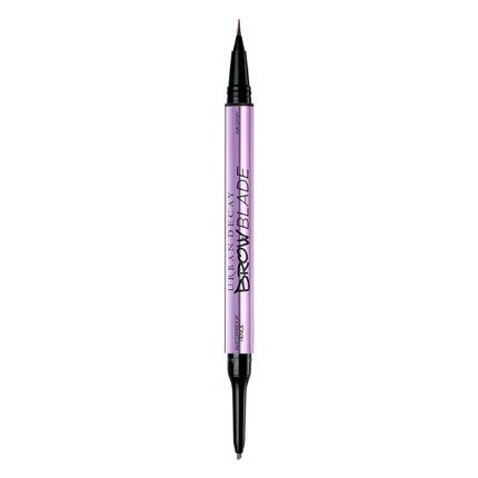 Urban Decay Brow Blade Waterproof Eyebrow Pencil and Ink Stain Dual - Ended Pencil Fills and Defines Brow Tint with the Precision and Definition of Microblading Taupe Trap Universal Taupe - Maison des fragrances