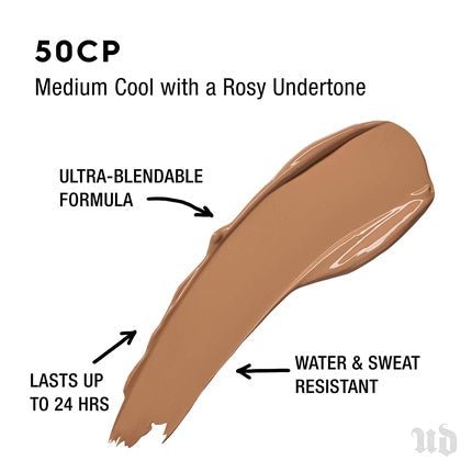 Urban Decay Stay Naked Correcting Full Coverage Concealer 0.35oz 50CP - Matte Finish Lasts Up To 24 Hours - Cold pink - Maison des fragrances
