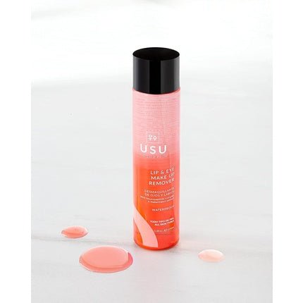 USU Cosmetics Eye and Lip Makeup Remover 100ml with Neuropeptides and Peony Root - Maison des fragrances