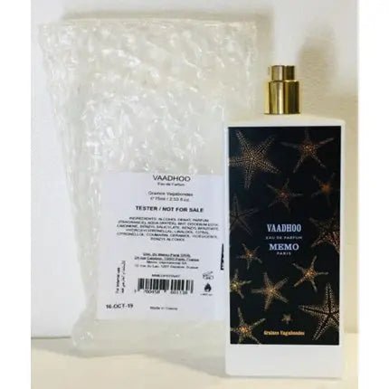 Vaadhoo Memo Paris - Eau de Parfum Unisex 75ml - New Without Box - Maison des fragrances