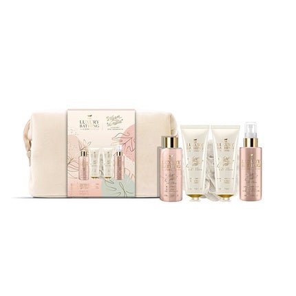 Vanilla Body Care Gift Set in a Cosmetic Bag (5 pieces) - Maison des fragrances