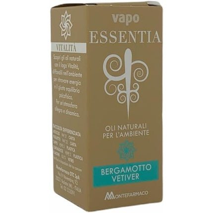 Vapo Essentia Essential Oil Bergamot and Vetiver 10ml - Maison des fragrances