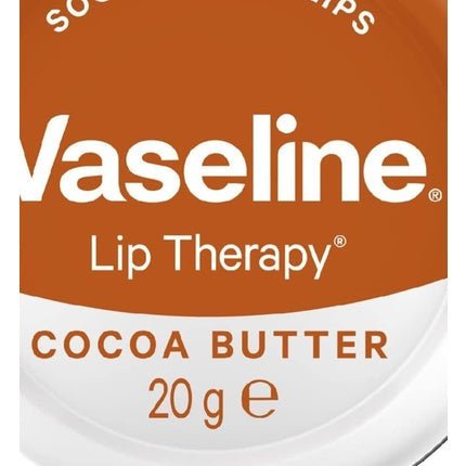 Vaseline Lip Therapy with Cocoa Butter Petroleum Jelly Pocket Size 20g - Maison des fragrances