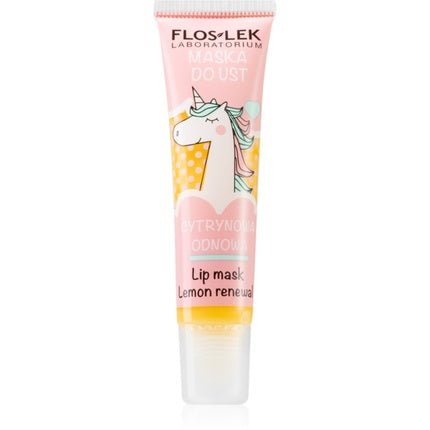 Vege Lip Care Lemon Renewal Mask - Floslek - 14g - Maison des fragrances
