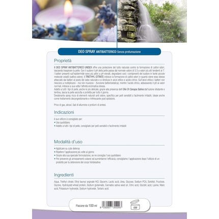 Verdesativa Déo-Spray Antibactérien - 100 ml - Maison des fragrances