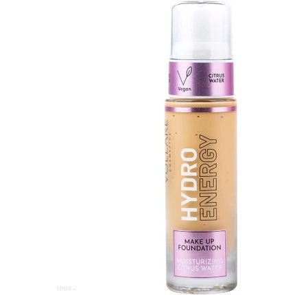 Verona Vollare Moisturising and Energising Foundation Hydro Energy 01 Pastel Pear 30ml - Maison des fragrances