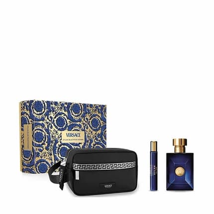 Versace Dylan Blue Set 3 Pieces Coffret (Coffret) Homme 100ml - Maison des fragrances
