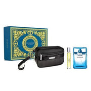 Versace Eau De Fraîche Gift Set 100ml - Eau De Toilette + 10ml - Eau De Toilette + Wash Bag - Maison des fragrances