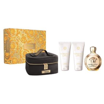 Versace Eros Set - , Body Lotion, Shower Gel, Cosmetic Bag Coffret (Coffret) Mixte 100ml - Maison des fragrances