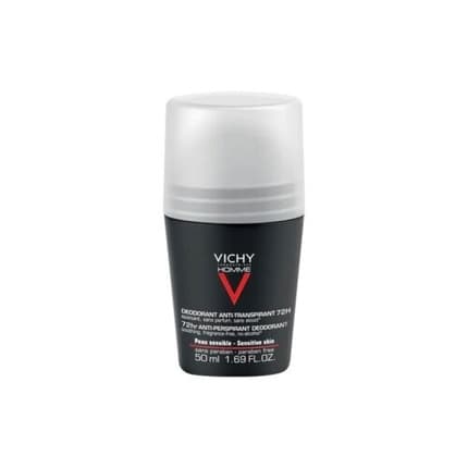 Vichy Invisible Resist 72h Antiperspirant Déodorant (Déo) Homme 50ml - Maison des fragrances